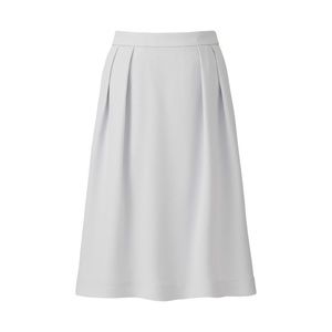 Uniqlo mid-length grey/silver skirt